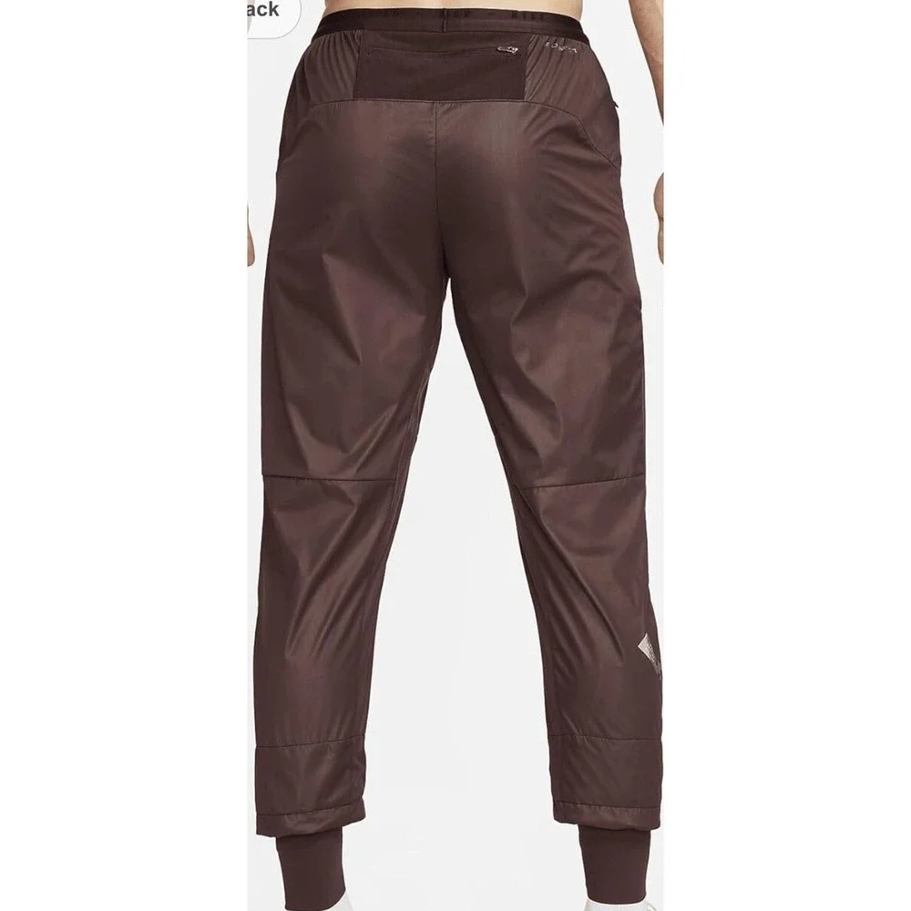 Nike Running‎ Division Phenom Pants Brown Men Size Large Storm Fit FB8542-227